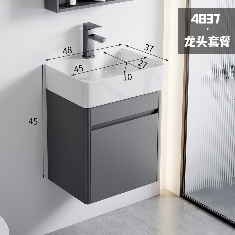 4837 lavabo de cerámica + grifo