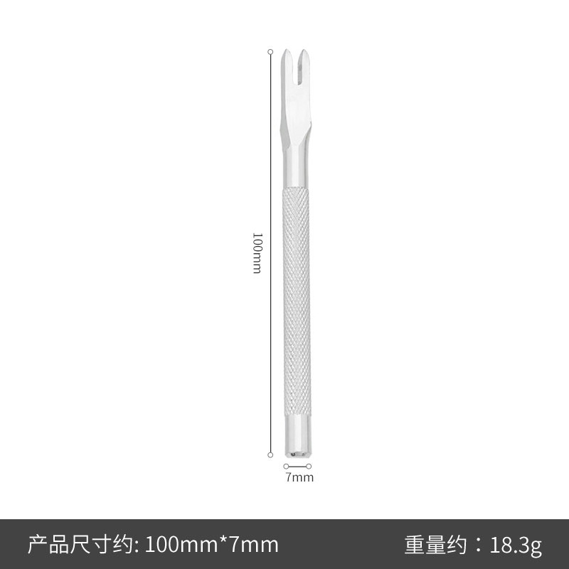 Plata de una palabra corte de cuero herramienta de perforación de cuero redondo corte redondo punzón corte de diamante Paquete de costura a mano traje