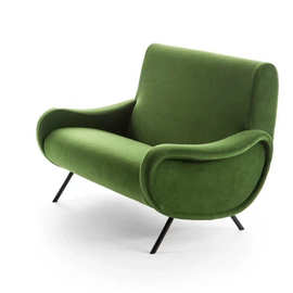 北欧新款艺术设计师布艺简约单人沙发椅网红时尚客厅书房休闲椅