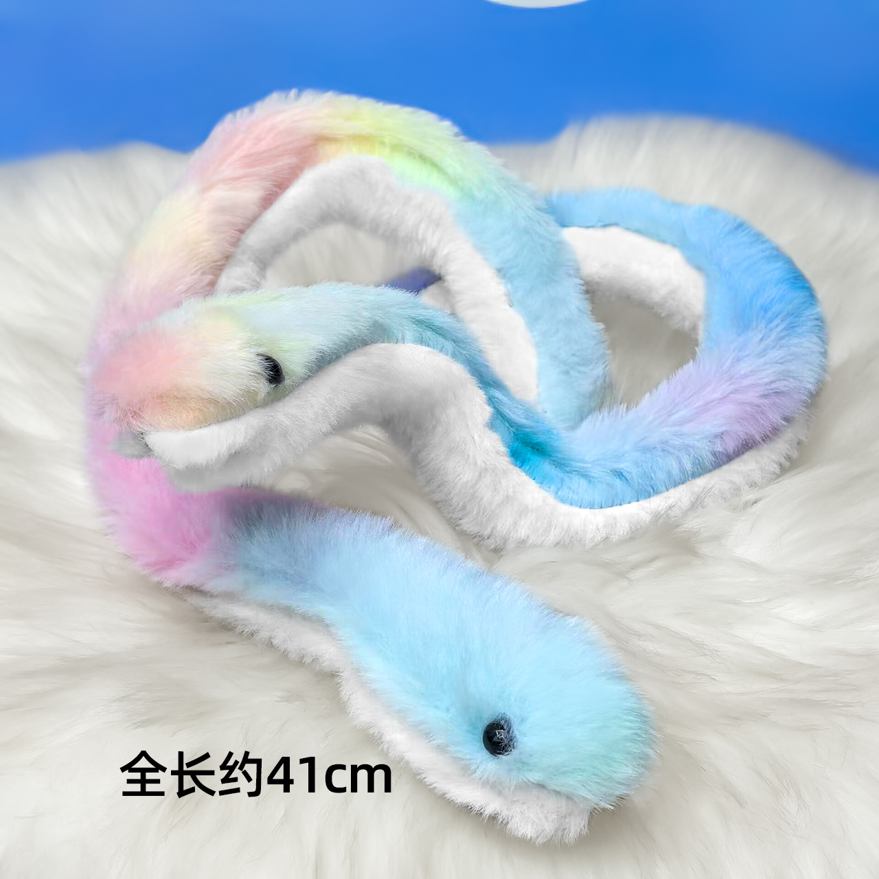 Muñeco de serpiente verde de peluche - Lindo adorno de sala de estar, flexible, mascota del año de la serpiente, juguete explosivo, divertido