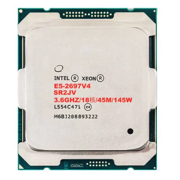 Intel Xeon E5-2696V4 2697V4 2698V4 2687WV4 X99 серия высокопроизводительный CPU