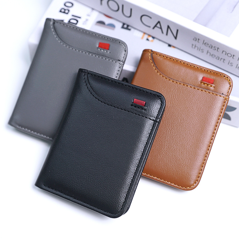 New Card Holder, Cross-Border Multi-Card Slot Card Holder, Vertical Id Card Holder, Men's Wallet, Mini Wallet