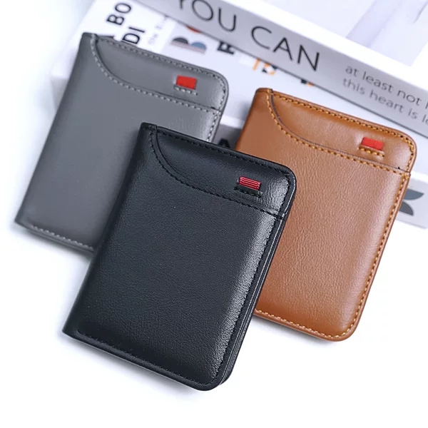 New Card Holder, Cross-Border Multi-Card Slot Card Holder, Vertical Id Card Holder, Men's Wallet, Mini Wallet