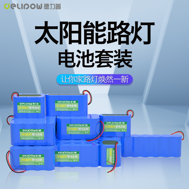 Delipu 12V リチウム電池大容量ソーラー充電街路灯緊急エネルギー貯蔵バッテリー 32650 リン酸鉄リチウム|undefined