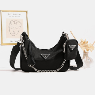 Internet Celebrant Popular Niche High-end Texture Underarm Bag All-match Casual Small Bag Women's 2024 New Chain Crossbody Bag