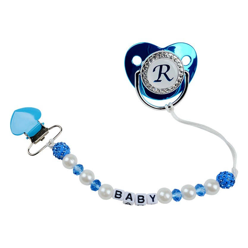 Новая глина Кристалл анти-капля цепи с дрель соску сердце железа клип соску клип