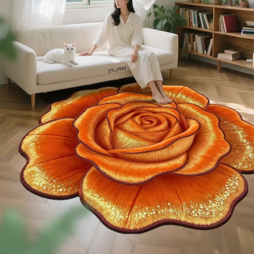 Tappeto bagno 3d illusion in ciniglia e diatomea antiscivolo_voghion.com
