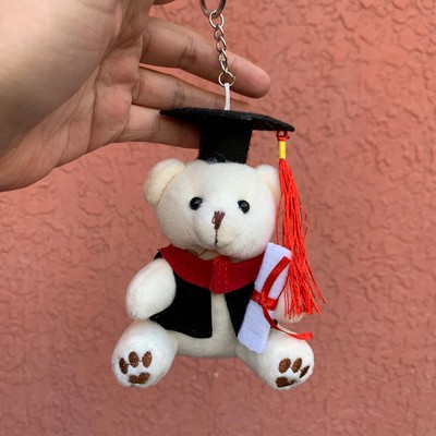 Oso doctor colgante blanco