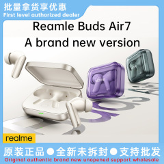 Realme BudsAir7 ノイズキャンセリング Bluetooth ヘッドセット インイヤー 長いバッテリー寿命 防水 低遅延に適しています。