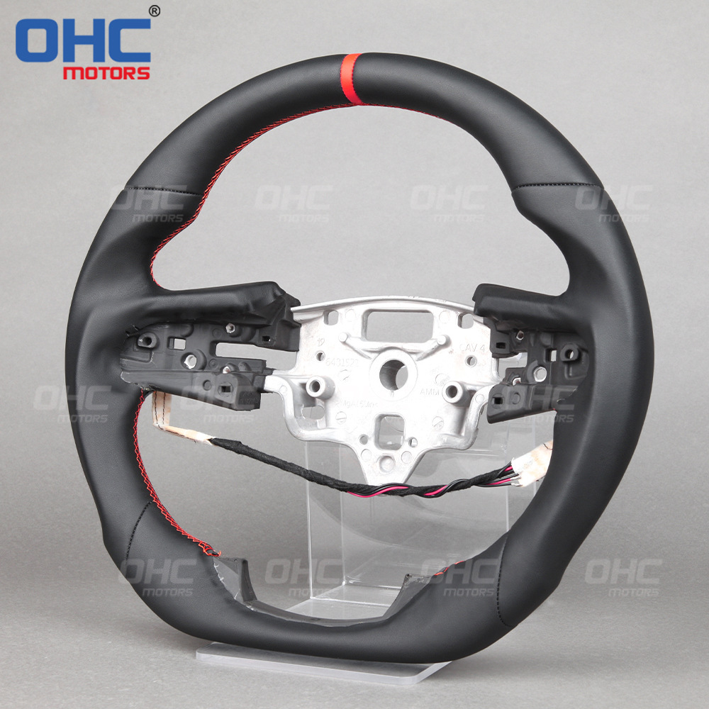 Suitable for Jeep pure carbon fiber full skin heated steering wheel suitable for GMC SIERRA 1500 2500 35