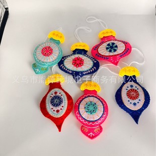 Cross-Border New Product Embroidered Felt Easter Eggs Kit Embroidered Felt Easter Eggs