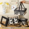 Black maple leaf, tableware, set