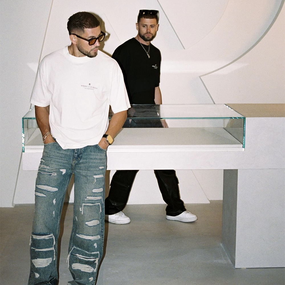 Represent Los Ángeles Limited Logo Impresión T-Shirt de manga corta casual para hombres y mujeres