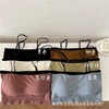 Underwear for elementary school students, sports push up bra, tank top, T-shirt, top with cups, Korean style, beautiful back