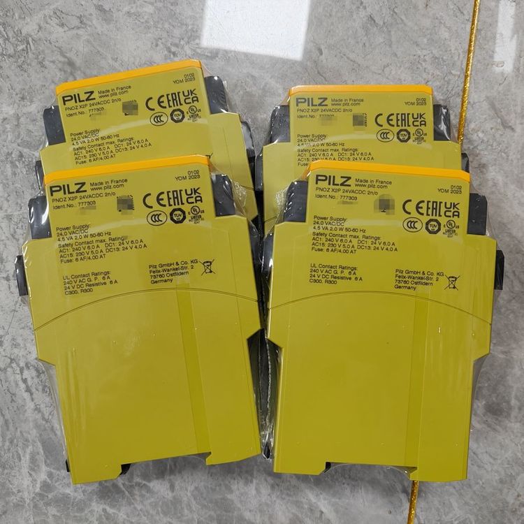 750177皮尔兹PILZ安全继电器PNOZ s7.2 24VDC 4 n/o 1 n/c expand