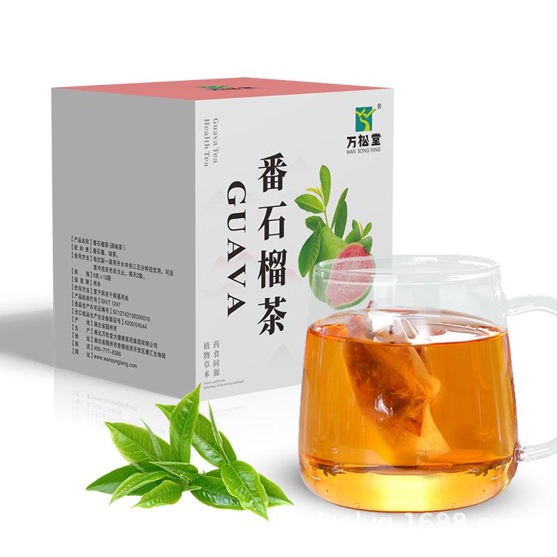Best-Selling Popular Guava Tea 5g X12 Bags Support Dropshipping Wholesale and Traceless Delivery