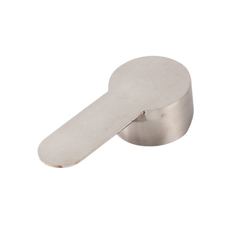 In-Stock Stainless Steel 304 Faucet Handle Basin Hot and Cold Water Mixing Valve Core Switch Handle Lever Brushed Finish