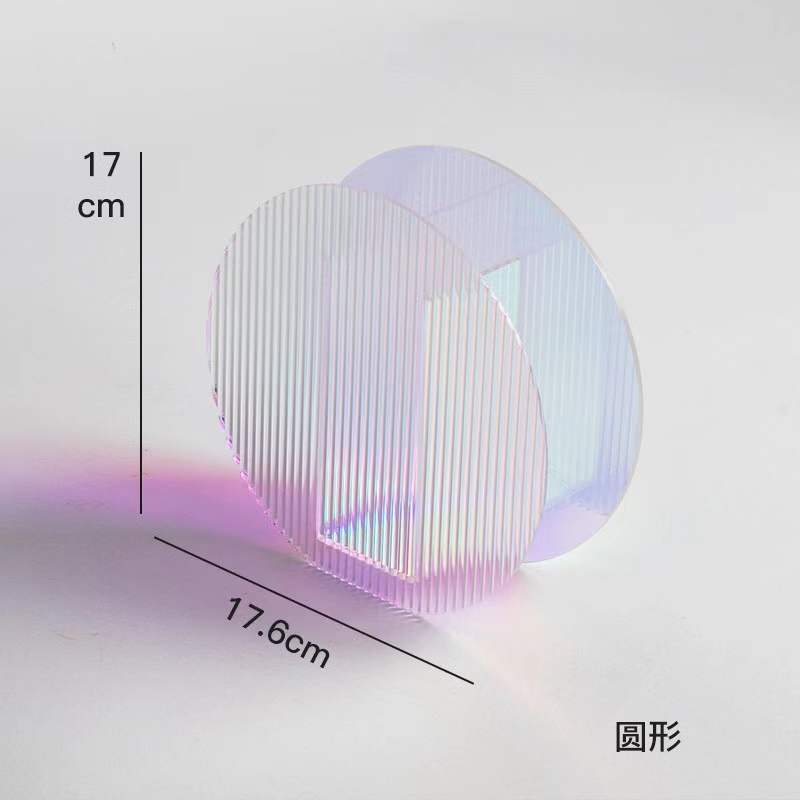 다채로운 스트라이프 라운드
