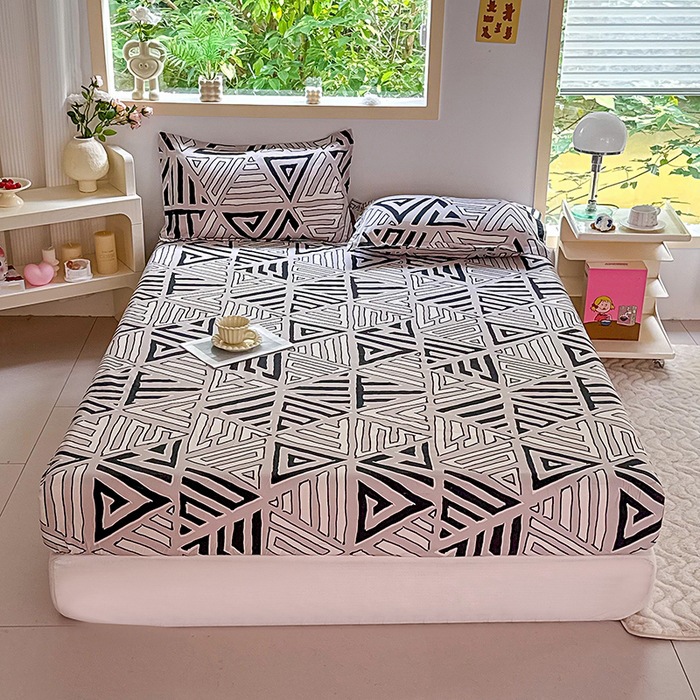 Transfronterizo ins piel abrasivo cama de una sola pieza Simmons cubierta de protección de colchón doble cubierta de cama de tres piezas al por mayor