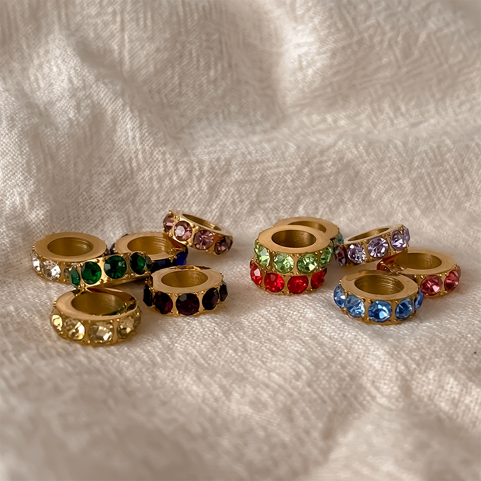 February Birthstone Spacer Bead, additional image 2