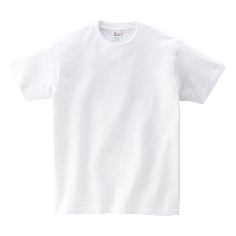 Printstar Pure Cotton Thickened Solid Color T-Shirt Fashion Brand DIY Japanese Product up to 085 Heavy Loose Short Sleeve Customization