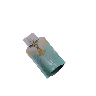 Custom printed enzyme liquid aluminum foil self-supporting bag collagen egg solid food and beverage fake mouth self-supporting suction nozzle bag