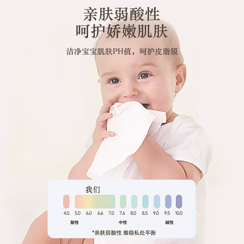 Paquete de toallas húmedas para bebés gruesas para bebés recién nacidos, toallas húmedas especiales para limpieza de manos y boca al por mayor