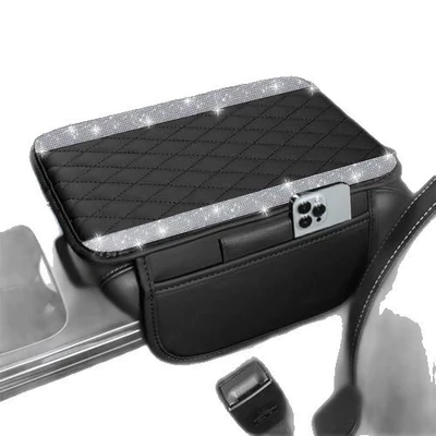 Armrest box pad: Console Cover Leather Cover Pad