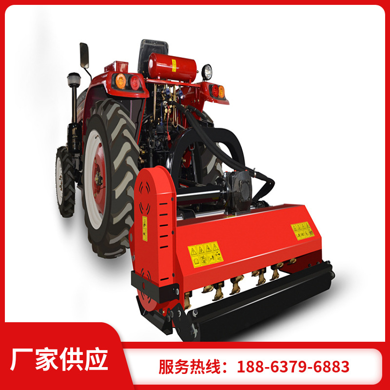 厂家供应斜坡割草机拖拉机悬挂式清草机割草碎草一体机效率高