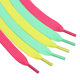 Colorful polyester flat rope leisure shoelace sweater hat rope moving pants drawstring waist rope woven rope in stock wholesale