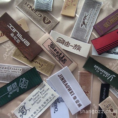 帽子蓝牙标装饰织标领标袖标水洗标家纺刺绣复古可水洗潮流元素