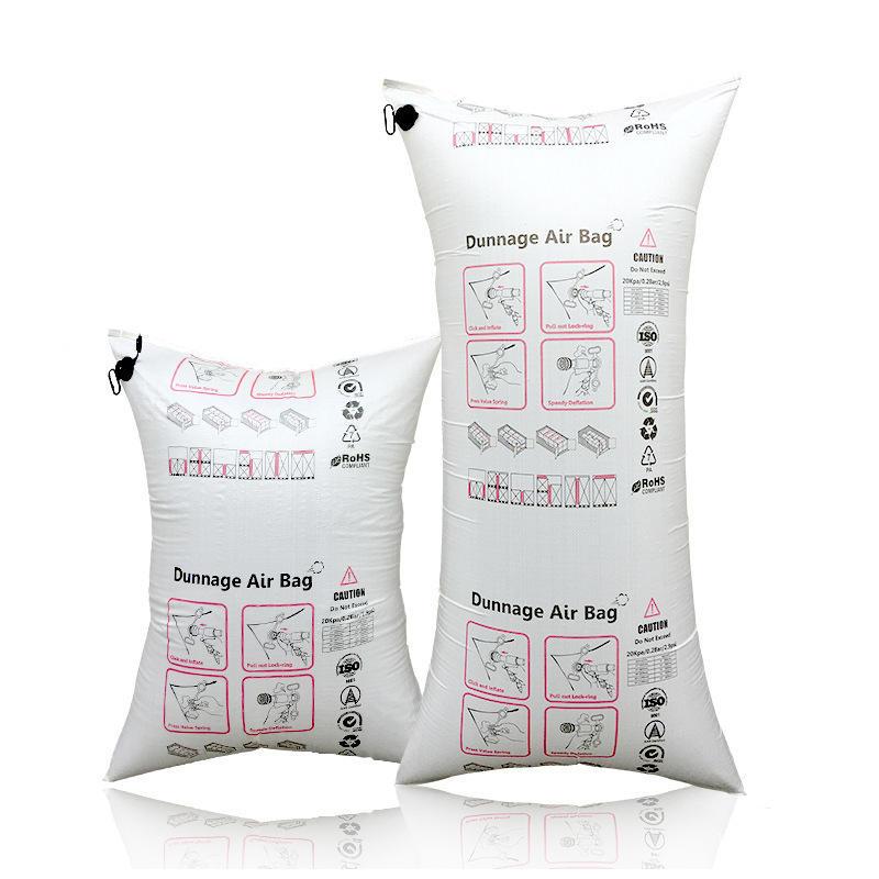 Container Pp Inflatable Bag Container Anti-Fall White Buffer Filled Air Column Bag Cargo Gap Woven Bag Inflatable Bag