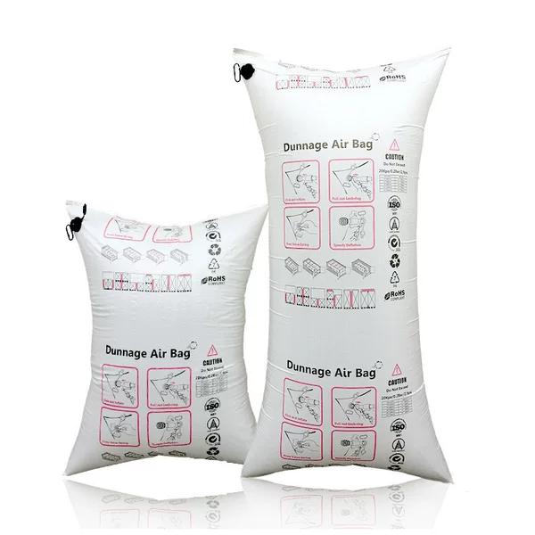 Container Pp Inflatable Bag Container Anti-Fall White Buffer Filled Air Column Bag Cargo Gap Woven Bag Inflatable Bag