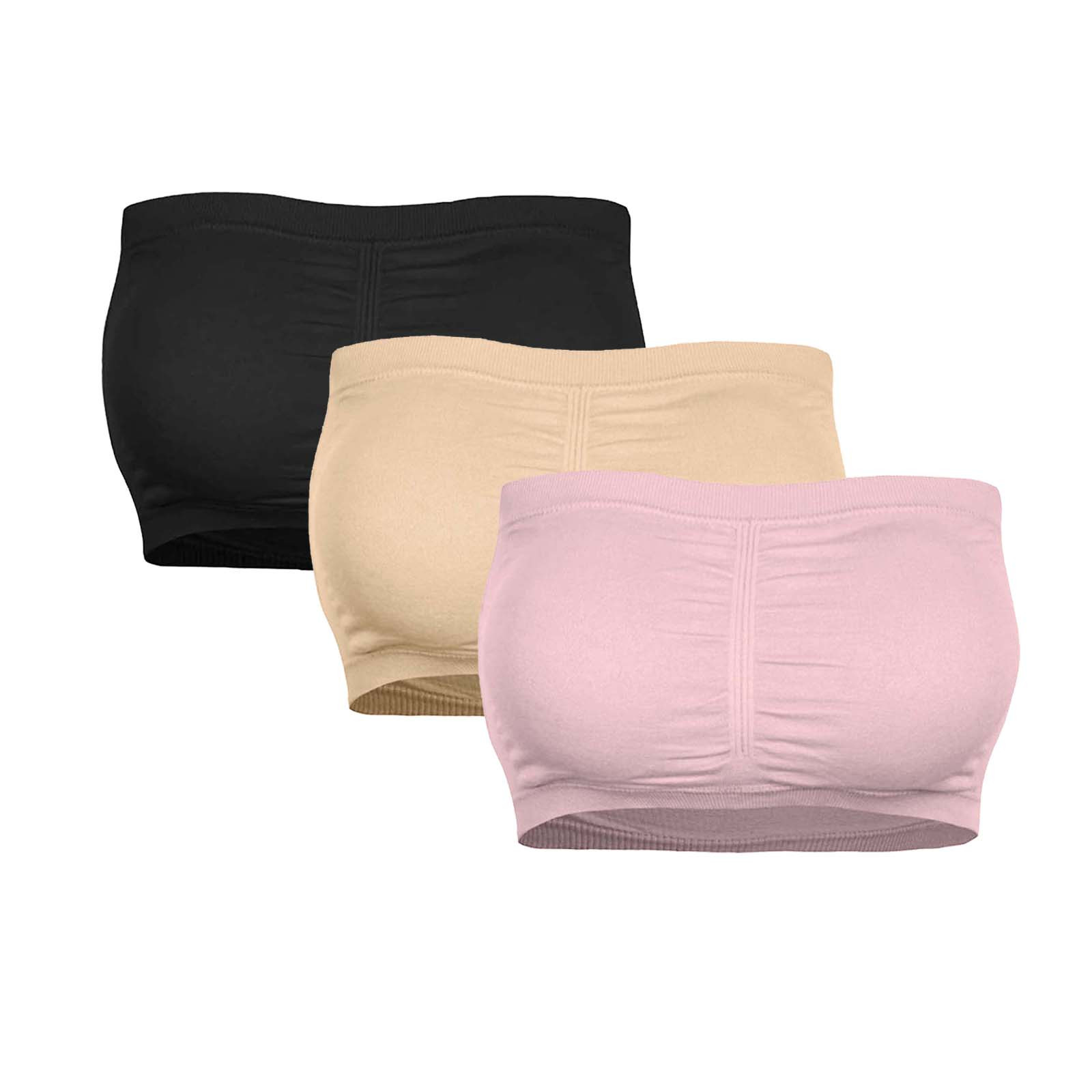 Comercio exterior transfronterizo, combinación de múltiples piezas, doble capa, talla grande, sin tirantes, ropa interior, pecho envuelto para mujer, sin anillo de acero, lote de ropa interior