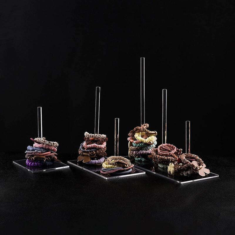 Стойка для демонстрации акриловых резинок для волос, держатель для резинок, подставка для заколок-зажимов, подставка для цветочных заколок для волос — хит продаж