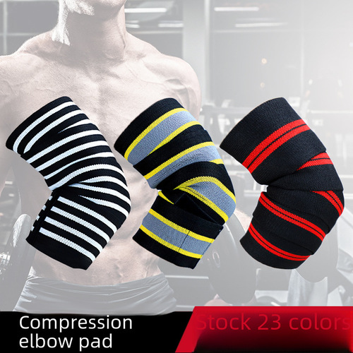 Maxsta Sports Protective Gear Cross-border Wrapping Wrist Support Fitness Aids Band Nylon Support Wrapping Elbow Support