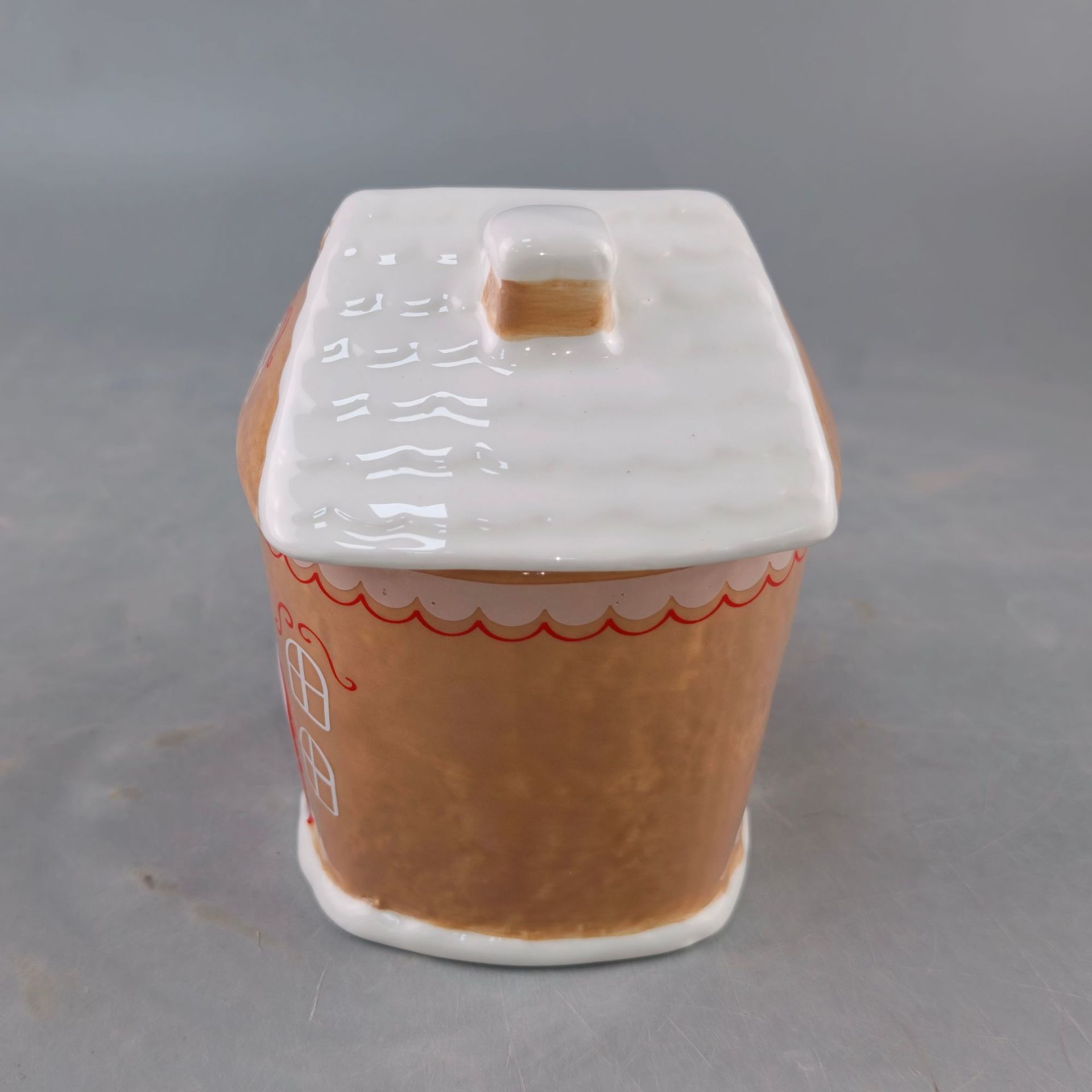 Navidad pan de jengibre hombre taza de relieve cerámica casa pintada a mano taza de café cerámica regalo de Navidad casa pan de jengibre