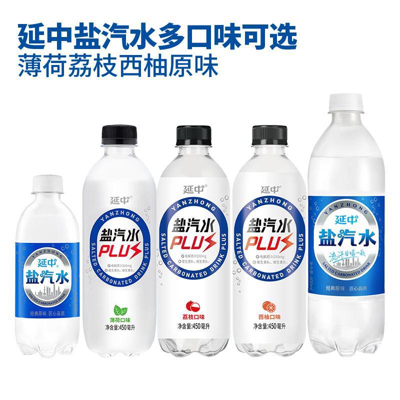 盐汽水电解质水乌梅汁600ml/450ml整箱装 网红饮料碳酸饮料