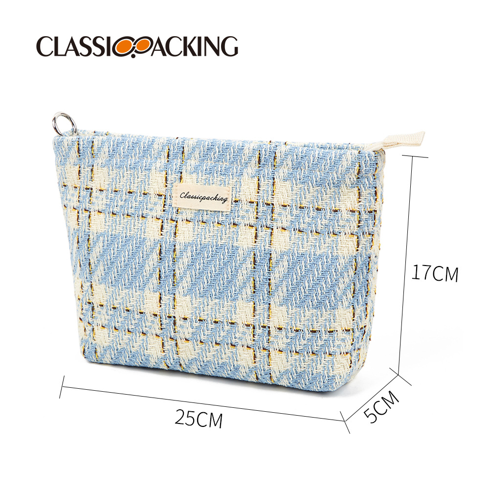 2024 bolsa de cosméticos de primavera bolsa de cepillo de almacenamiento de loción de alto grado multifuncional embrague portátil de mujer puede ser logotipo personalizado