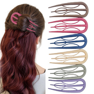 PCU tipo clip de cabello de alta sensación nuevo disco chino artefacto de cabello de estilo antiguo clip de cabello de rama simple clip de cabello image 23