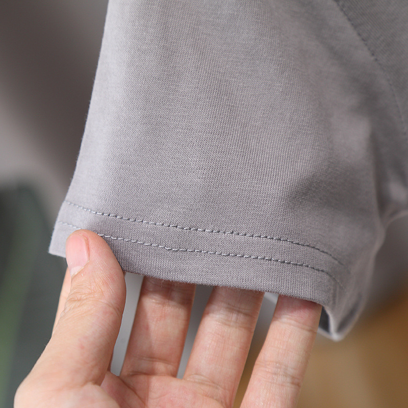 7318 Traje de manga corta para niños Trend de verano Ropa para niños 2025 Nuevo estilo delgado Ropa de verano para niños Ropa de calle frita de verano