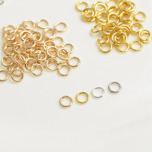 14k����ɫ�����~Ȧ�]��Ȧ �ֹ�diy��β�AȦ �朶������B�ӭh