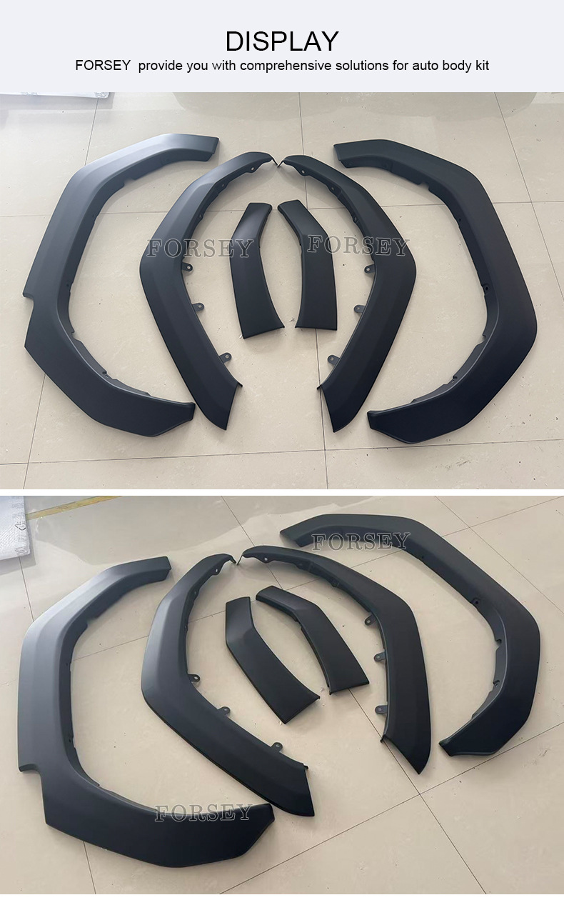 Suitable for Hilux Travo 2026 Pickup Truck Body Kit Anti-Scratch Mudguard Decorative Parts Wheel Arches