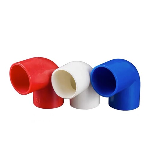 PVC pipe elbow plastic 16 20 electric wire pipe national standard equal diameter 45 degree bend fitting factory wholesale