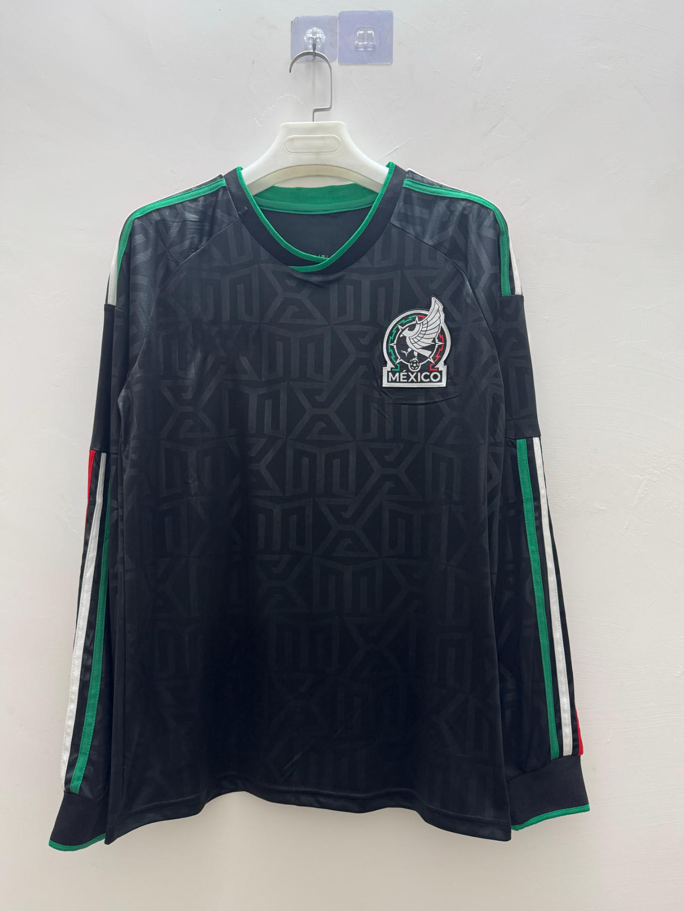 Nueva camiseta de fútbol de mangas largas de Argentina Real Madrid Barça de Alemania, la misma camiseta de venta directa suelta transpirable image 21