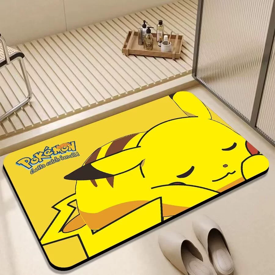 Коврик для ванной комнаты Pikachu