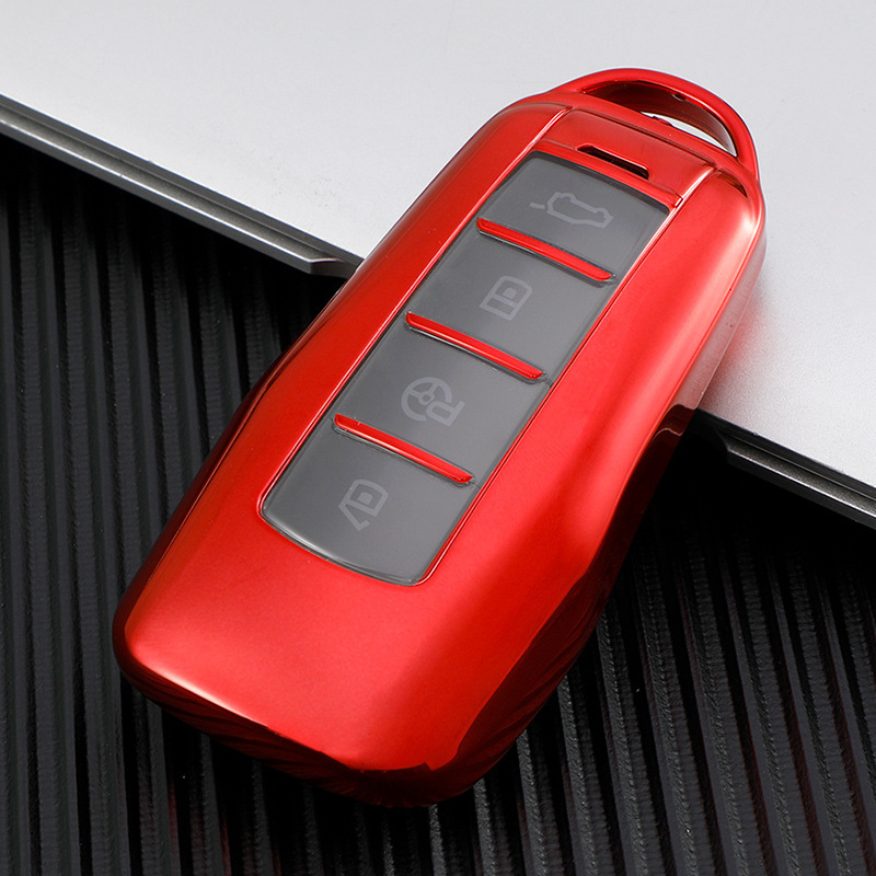Suitable For Xiaopeng G3 Key Cover P7 Car Accessories Remote Control Protective Shell Interior Bag Modified Buckle High-end Men And Women