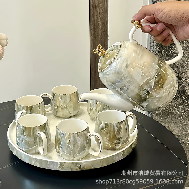Tea set for moving, Birthday gift, wedding gift