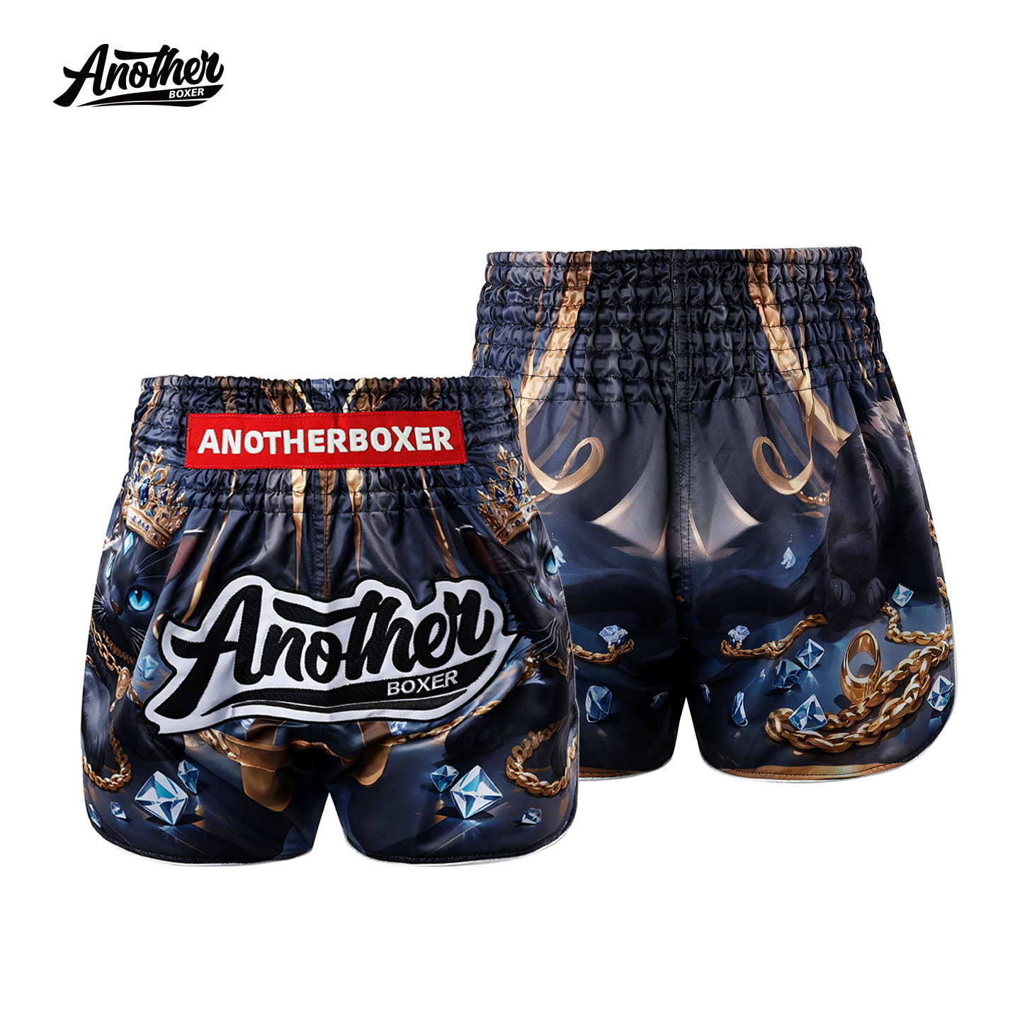 ANOTHERBOXER new cat-print boxing and kickboxing training apparel for men and women, including free-fighting pants