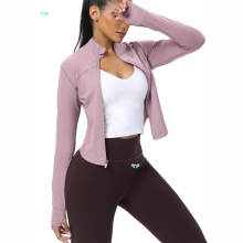 Women'S Sports Jacket Slim Fit Full Zip Athletic Running